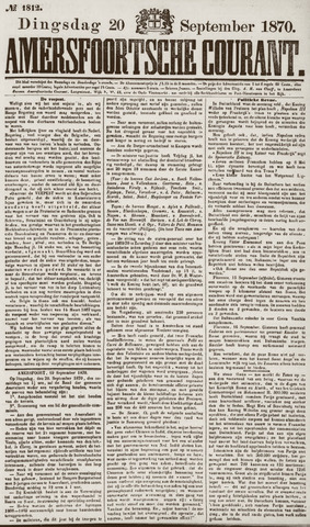 Amersfoortsche Courant 1870-09-20
