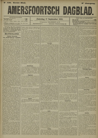 Amersfoortsch Dagblad 1910-09-17