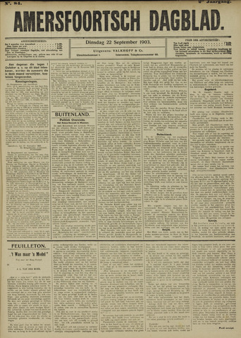 Amersfoortsch Dagblad 1903-09-22