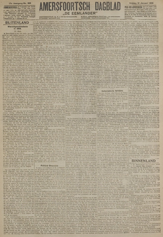 Amersfoortsch Dagblad / De Eemlander 1919-01-10