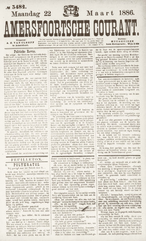 Amersfoortsche Courant 1886-03-22