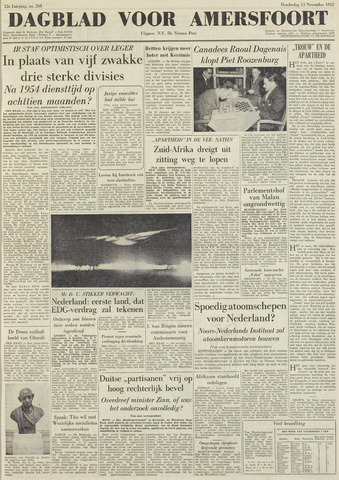Dagblad voor Amersfoort 1952-11-13
