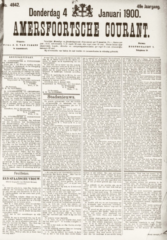 Amersfoortsche Courant 1900-01-04