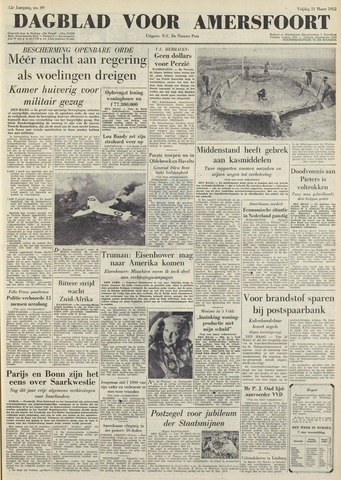 Dagblad voor Amersfoort 1952-03-21
