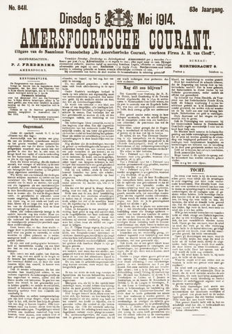 Amersfoortsche Courant 1914-05-05
