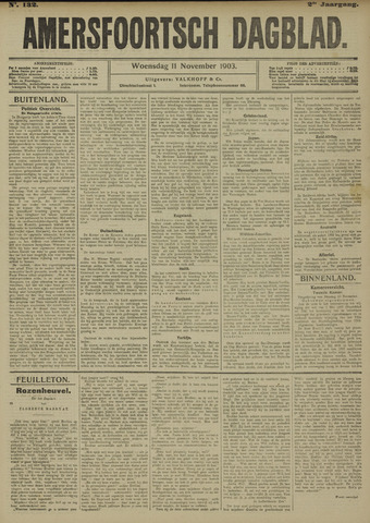 Amersfoortsch Dagblad 1903-11-11