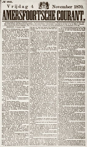 Amersfoortsche Courant 1870-11-04