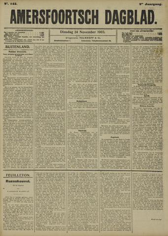 Amersfoortsch Dagblad 1903-11-24