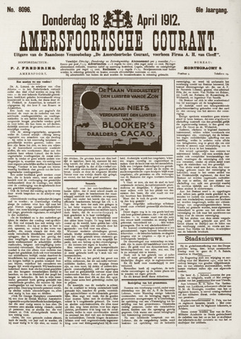 Amersfoortsche Courant 1912-04-18