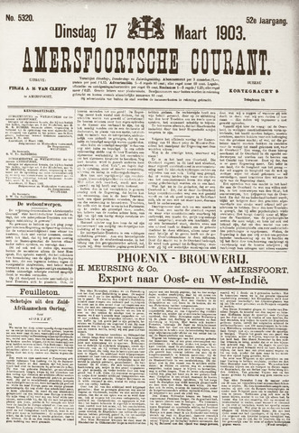 Amersfoortsche Courant 1903-03-17