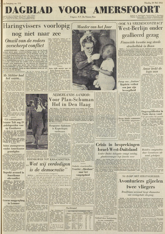 Dagblad voor Amersfoort 1952-05-20