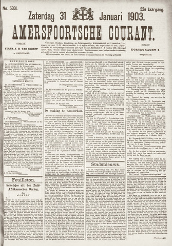 Amersfoortsche Courant 1903-01-31