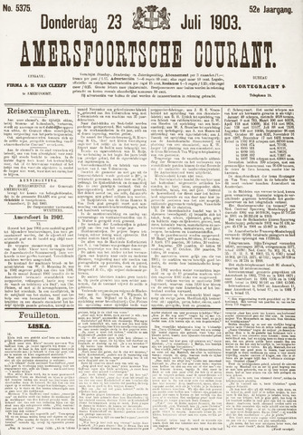 Amersfoortsche Courant 1903-07-23