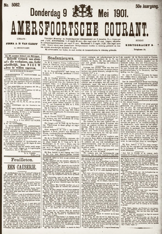 Amersfoortsche Courant 1901-05-09