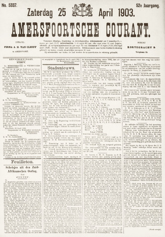 Amersfoortsche Courant 1903-04-25