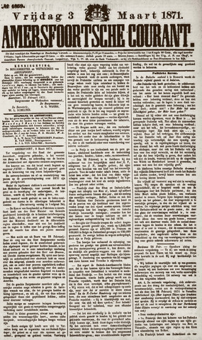 Amersfoortsche Courant 1871-03-03