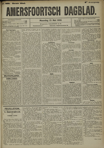 Amersfoortsch Dagblad 1908-05-25