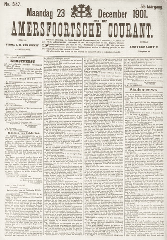 Amersfoortsche Courant 1901-12-23