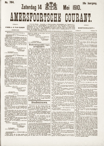 Amersfoortsche Courant 1910-05-14