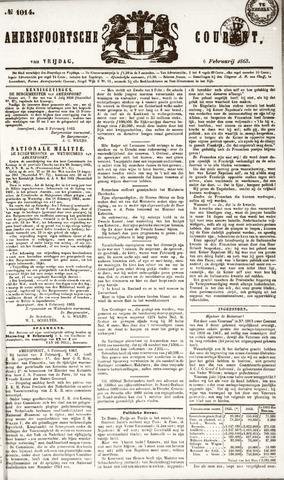 Amersfoortsche Courant 1863-02-06
