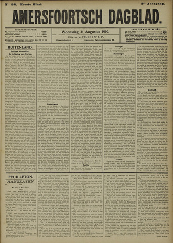 Amersfoortsch Dagblad 1910-08-31