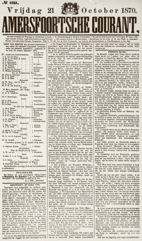 Amersfoortsche Courant 1870-10-21