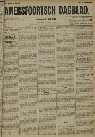 Amersfoortsch Dagblad 1911-07-29