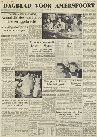 Dagblad voor Amersfoort 1952-11-01
