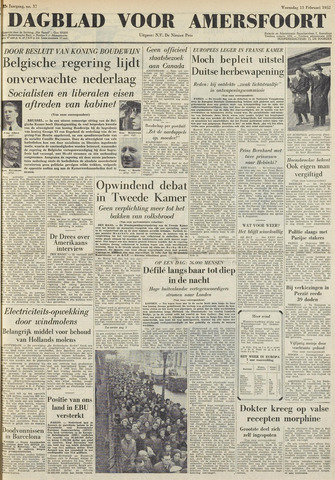Dagblad voor Amersfoort 1952-02-13