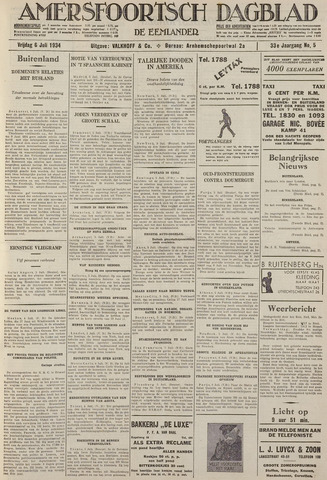 Amersfoortsch Dagblad / De Eemlander 1934-07-06