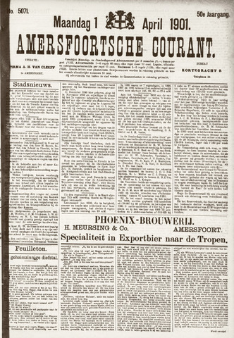 Amersfoortsche Courant 1901-04-01