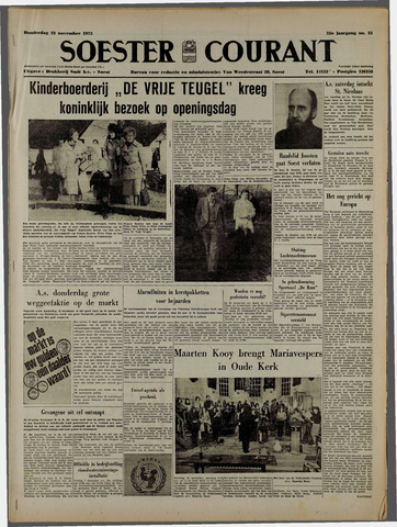 Soester Courant 1973-11-22