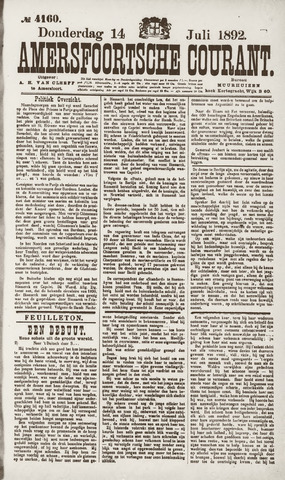Amersfoortsche Courant 1892-07-14