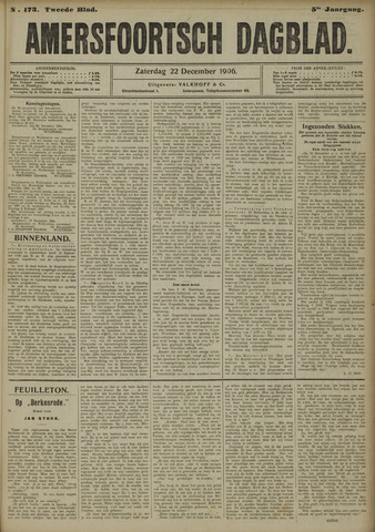 Amersfoortsch Dagblad 1906-12-22