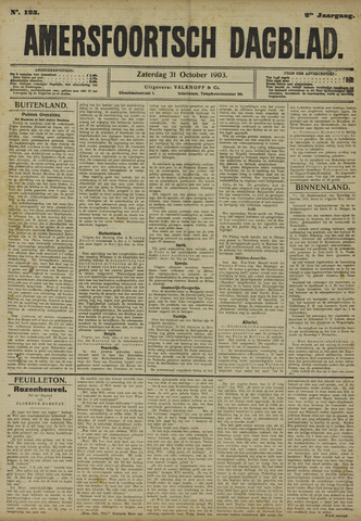 Amersfoortsch Dagblad 1903-10-31