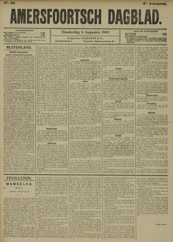 Amersfoortsch Dagblad 1903-08-06
