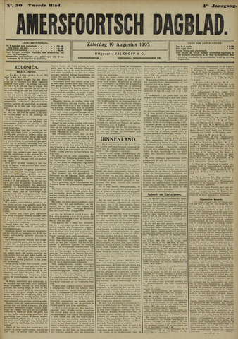 Amersfoortsch Dagblad 1905-08-19