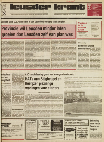 Leusder Krant 1984-02-23