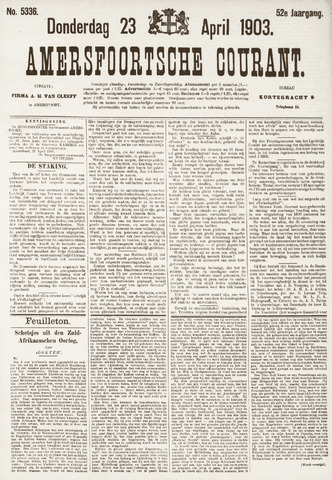 Amersfoortsche Courant 1903-04-23