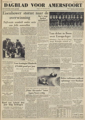 Dagblad voor Amersfoort 1952-07-10