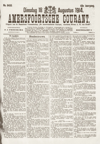 Amersfoortsche Courant 1914-08-18