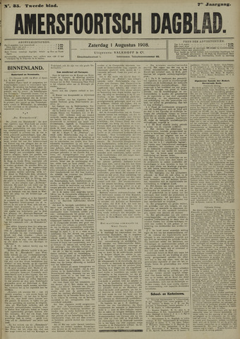 Amersfoortsch Dagblad 1908-08-01