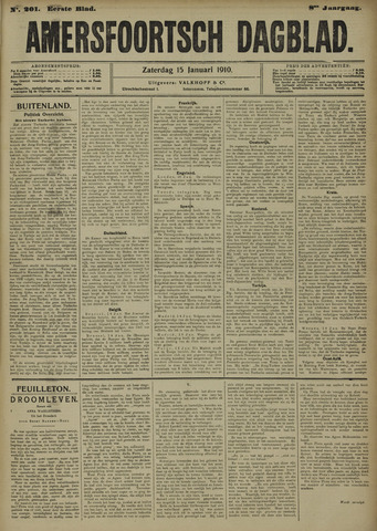 Amersfoortsch Dagblad 1910-01-15