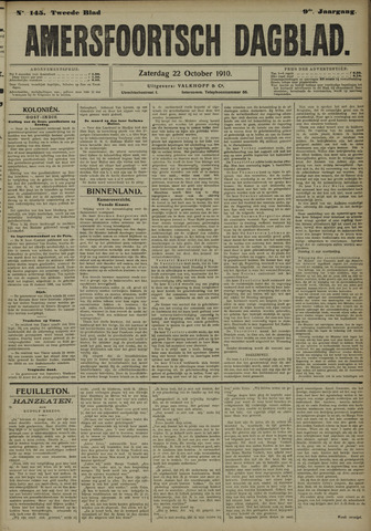 Amersfoortsch Dagblad 1910-10-22