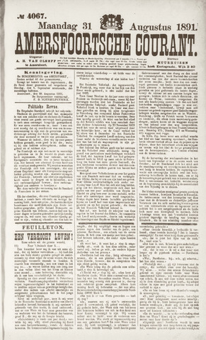 Amersfoortsche Courant 1891-08-31