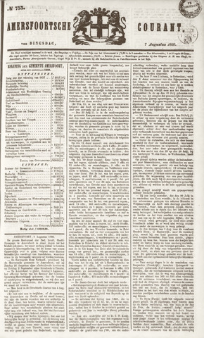 Amersfoortsche Courant 1860-08-07