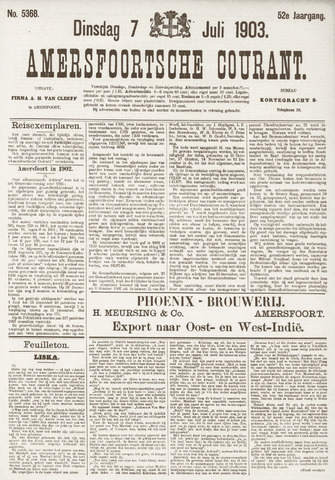 Amersfoortsche Courant 1903-07-07