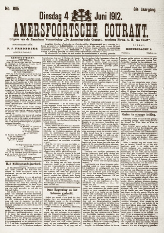 Amersfoortsche Courant 1912-06-04
