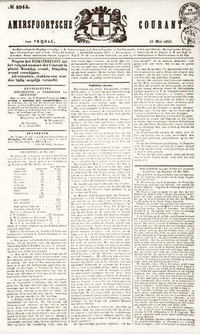 Amersfoortsche Courant 1863-05-22
