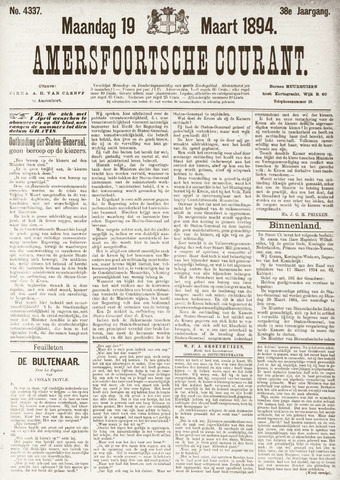 Amersfoortsche Courant 1894-03-19